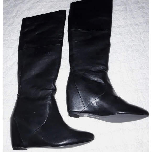 Woman leather rockpost boots - Picture 1 of 4